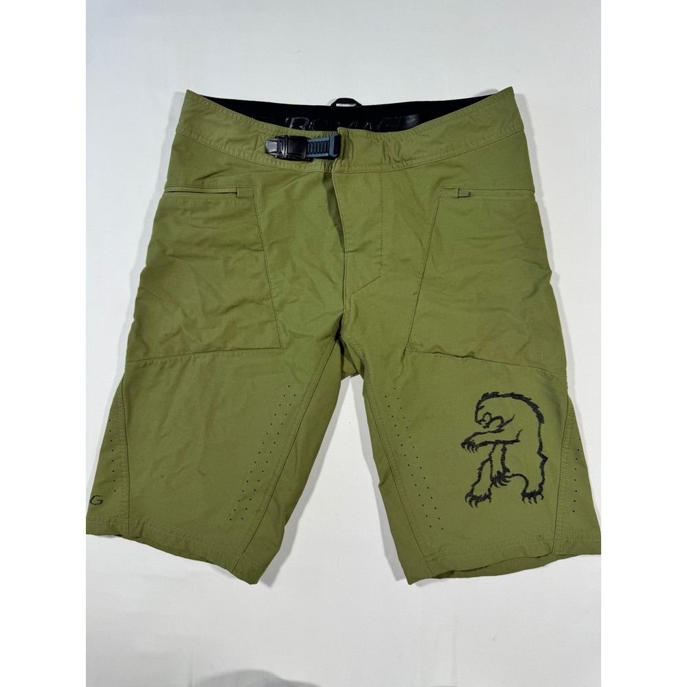 Chromag Feint Shorts Green 32 Mountain Bike MTB Trail Enduro Cycling